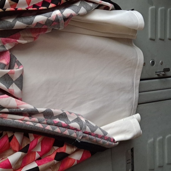 Ladies geometric print polyester dress size 14 - Picture 4 of 9